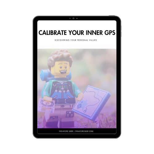 Tablet Flat Lay - Values